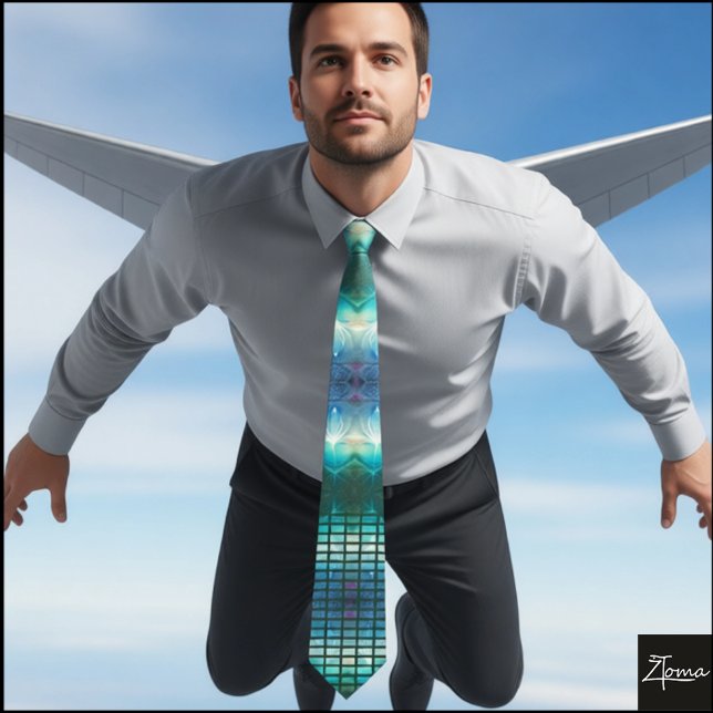 Cravate complet d'explosion nucléaire de ligne (Créateur téléchargé)