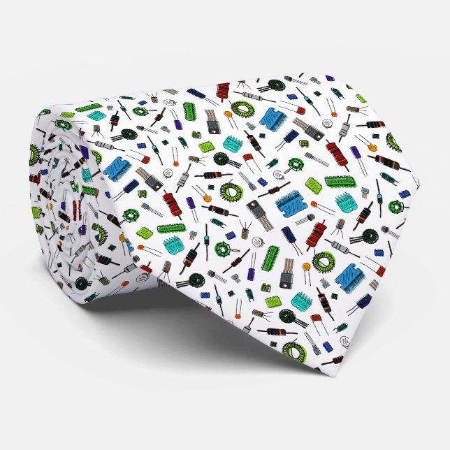 Cravate Composants de circuit - Couleur (Roulé)
