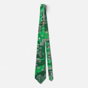 Cravate Conception de carte de circuit imprimé PCB verte p
