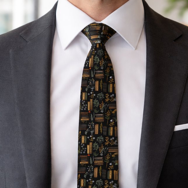 Cravate Conception de livres élégants - Académie sombre -  (Créateur téléchargé)