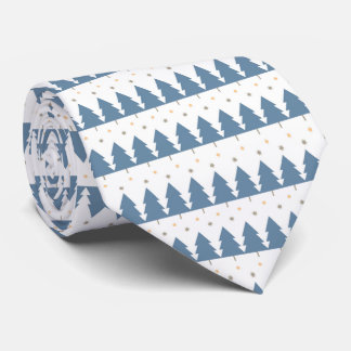 Cravate Conception de Noël en hiver