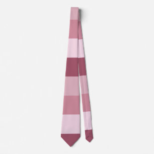 Cravate Conception de rayures aux tons de couleur rose 