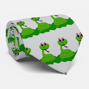 Cravate Conception de serpent