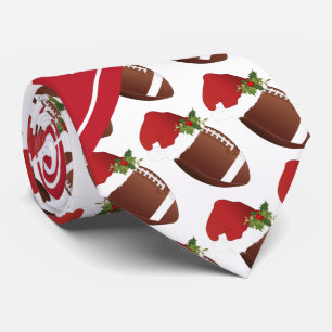Cravate Conception du football de Noël