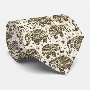 Cravate Conception traditionnelle d'impression de bloc