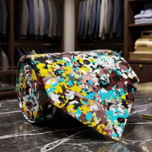 Cravate Conçu pour les amateurs de design d'art abstrait S