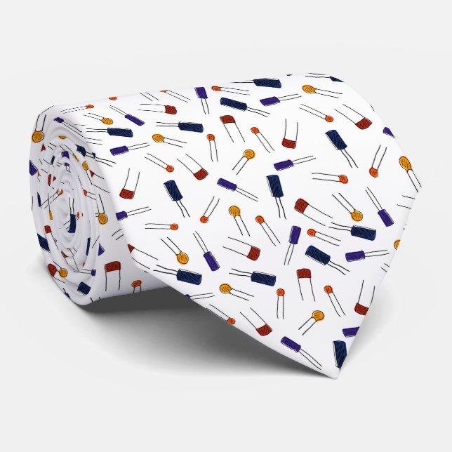 Cravate Condensateurs - Couleur (Roulé)