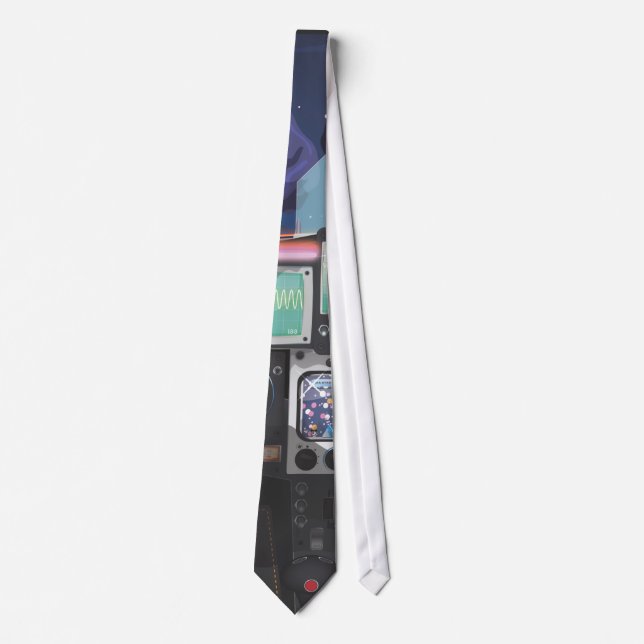Cravate Console de vaisseau spatial (Devant)