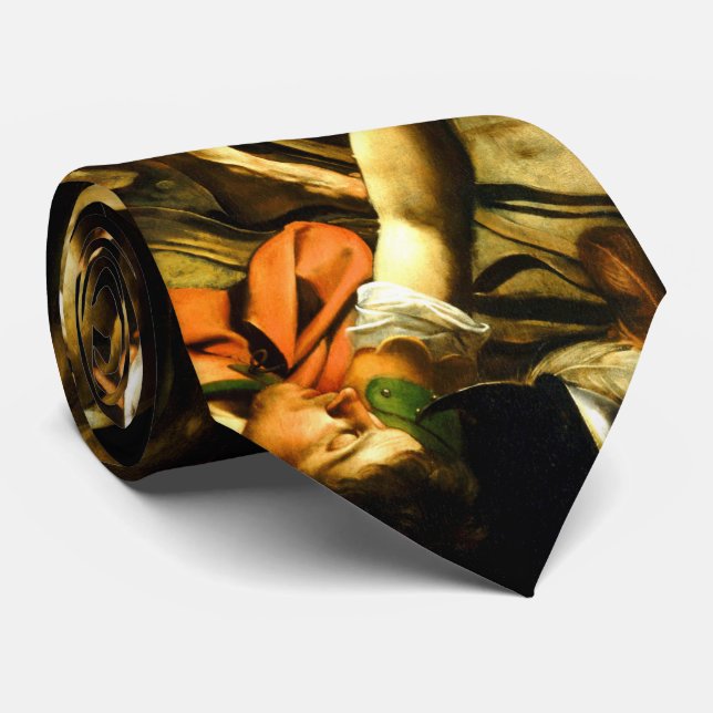 Cravate Conversion sur le chemin vers Damas par Caravaggio (Roulé)
