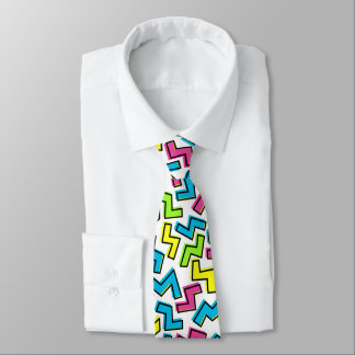 Cravate Cool Cute 80 Memphis Motif