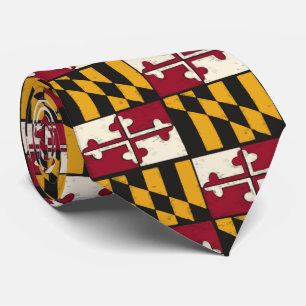Cravate Cool Maryland State Flag Business