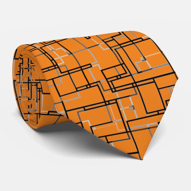 Cravate Cool tendance moderne Motif (Roulé)