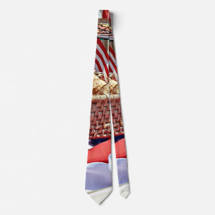 Cravate Cooperstown NY - Fenêtre de boulangerie avec drape