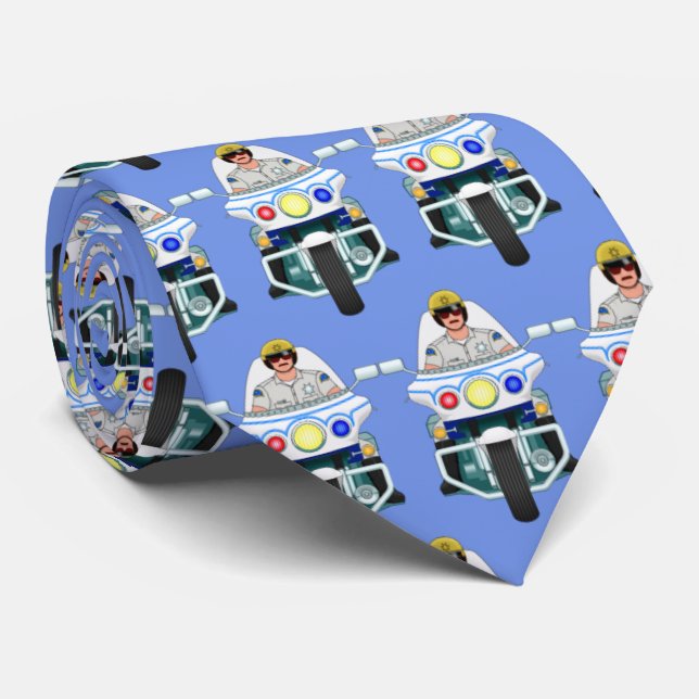 Cravate Cop Necktie (Roulé)