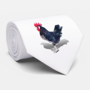 Cravate Coq de Minorque