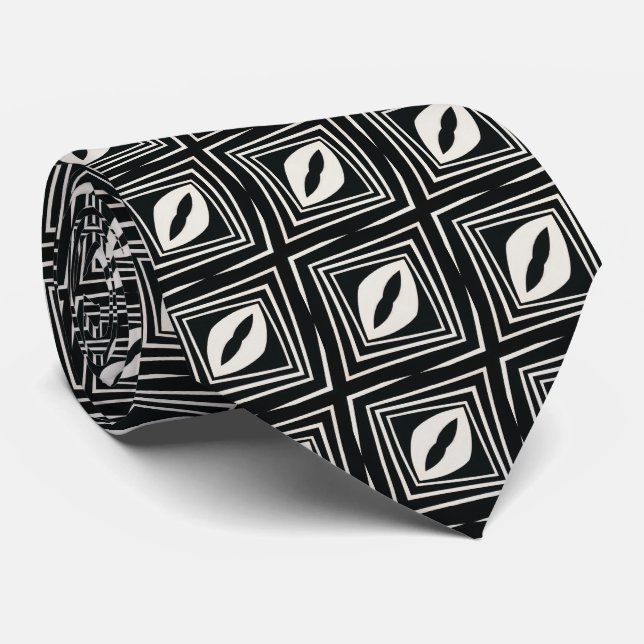 Cravate Corbata de estilo masculino moderno rayas (Roulé)