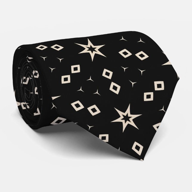 Cravate Corbata de estilo masculino moderno rayas (Roulé)