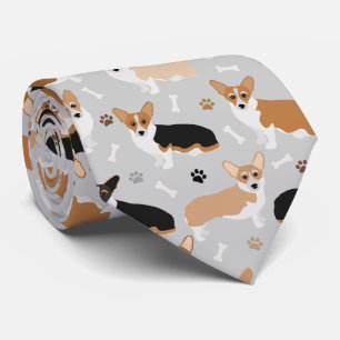 Cravate Corgi Chig Paws et Bones