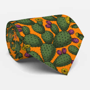 Cravate couché de soleil dans le désert