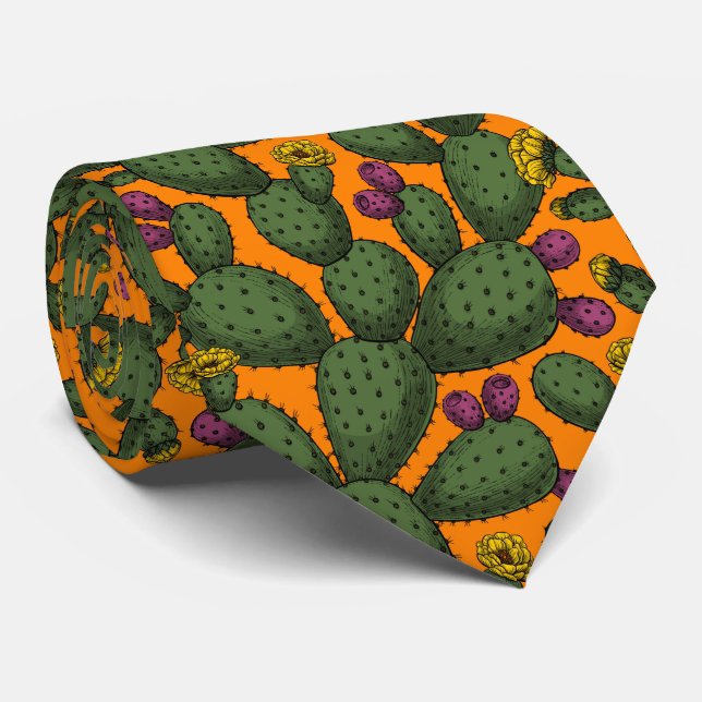 Cravate couché de soleil dans le désert (Roulé)