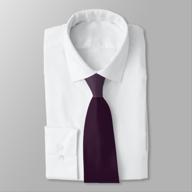 CRAVATE COULEUR DE GRADIENT DIY, VIOLET, PRUNE RUSTIQUE (Attaché)