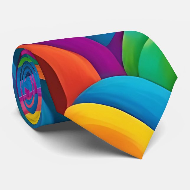 Cravate couleur gras Paisley (Roulé)