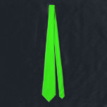 Cravate Couleur personnalisée couleur verte brillante colo<br><div class="desc">Conçu avec un arrière - plan vert néon solide,  vous pouvez changer la couleur arrière - plan comme vous voulez!</div>