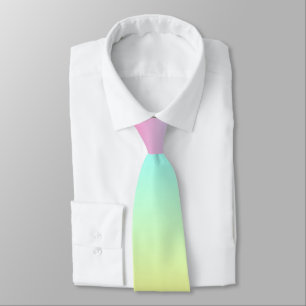 Cravate couleur Rainbow Ombre pour papa