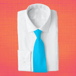 Cravate Couleur solide bleu ciel vif<br><div class="desc">Couleur solide bleu ciel vif</div>