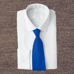 Cravate Couleur solide bleu Cobalt<br><div class="desc">Couleur solide bleu Cobalt</div>