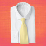Cravate Couleur solide crème au beurre<br><div class="desc">Couleur solide crème au beurre</div>