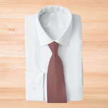 Cravate Couleur solide Rose cuivre<br><div class="desc">Couleur solide Rose cuivre</div>