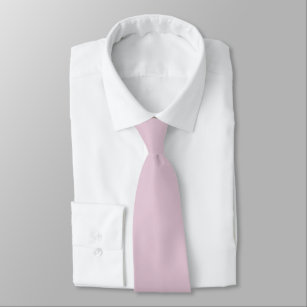 Cravate Couleur solide rose pâle