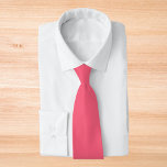 Cravate Couleur solide rose rose<br><div class="desc">Couleur solide rose rose</div>