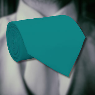 Cravate Couleur solide turquoise   Classique   Élégant
