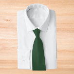 Cravate Couleur solide vert émeraude foncé<br><div class="desc">Couleur solide vert émeraude foncé</div>