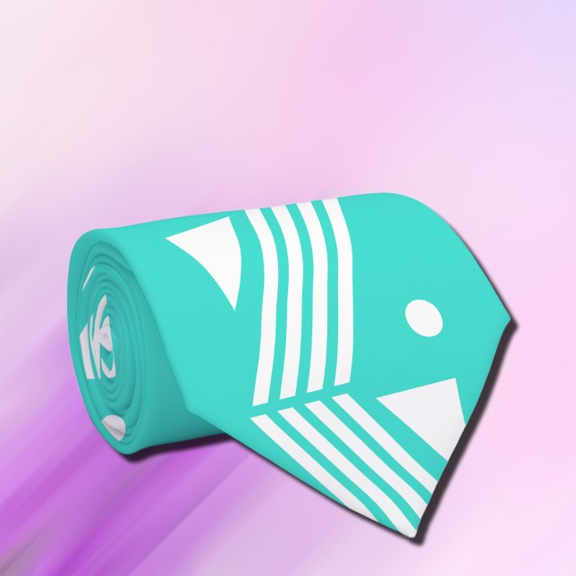 Cravate Couleur turquoise (Créateur téléchargé)