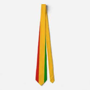 Cravate COULEURS DE DRAPEAU DE RASTAFARI + vos idées