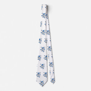 Cravate Couleurs de la Croix de Saint Andrew de Rampant au