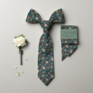 Cravate Couleurs de Noël Vintage Morris Persan pour Hommes