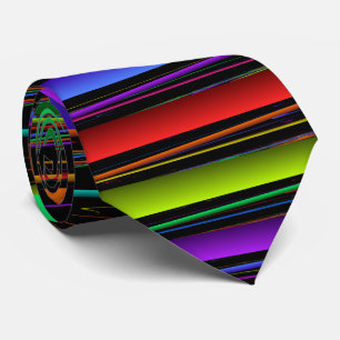 Cravate Couleurs primaires barrées