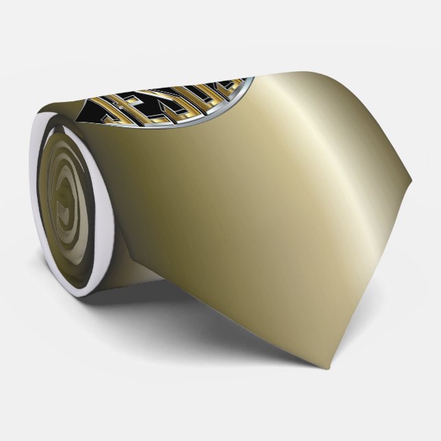 Cravate Coupe-circuit de poissons de Jésus (Roulé)