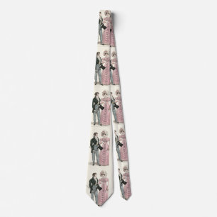 Cravate Couple Mariage Antique 1823 Homme Femme Mode