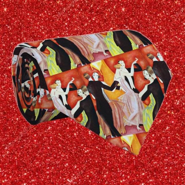 Cravate Couples dansants des années 1920 (Créateur téléchargé)