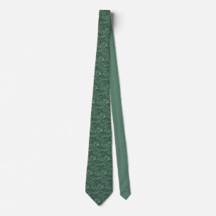 Cravate Couverture du compteur d'eau verte
