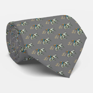 Cravate Cowboy Bronc de Western Rodeo Rider Necktie