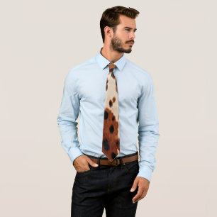 Cravate Cowboy noir Brown occidental