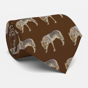 Cravate Coyote sauvage