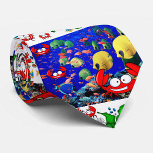 Cravate Crabe de poisson