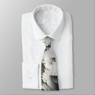 Cravate Crackle texturé Abstrait contemporain
